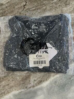 ZYIA Fog Copper Charged Tank - Dark Heather Gray